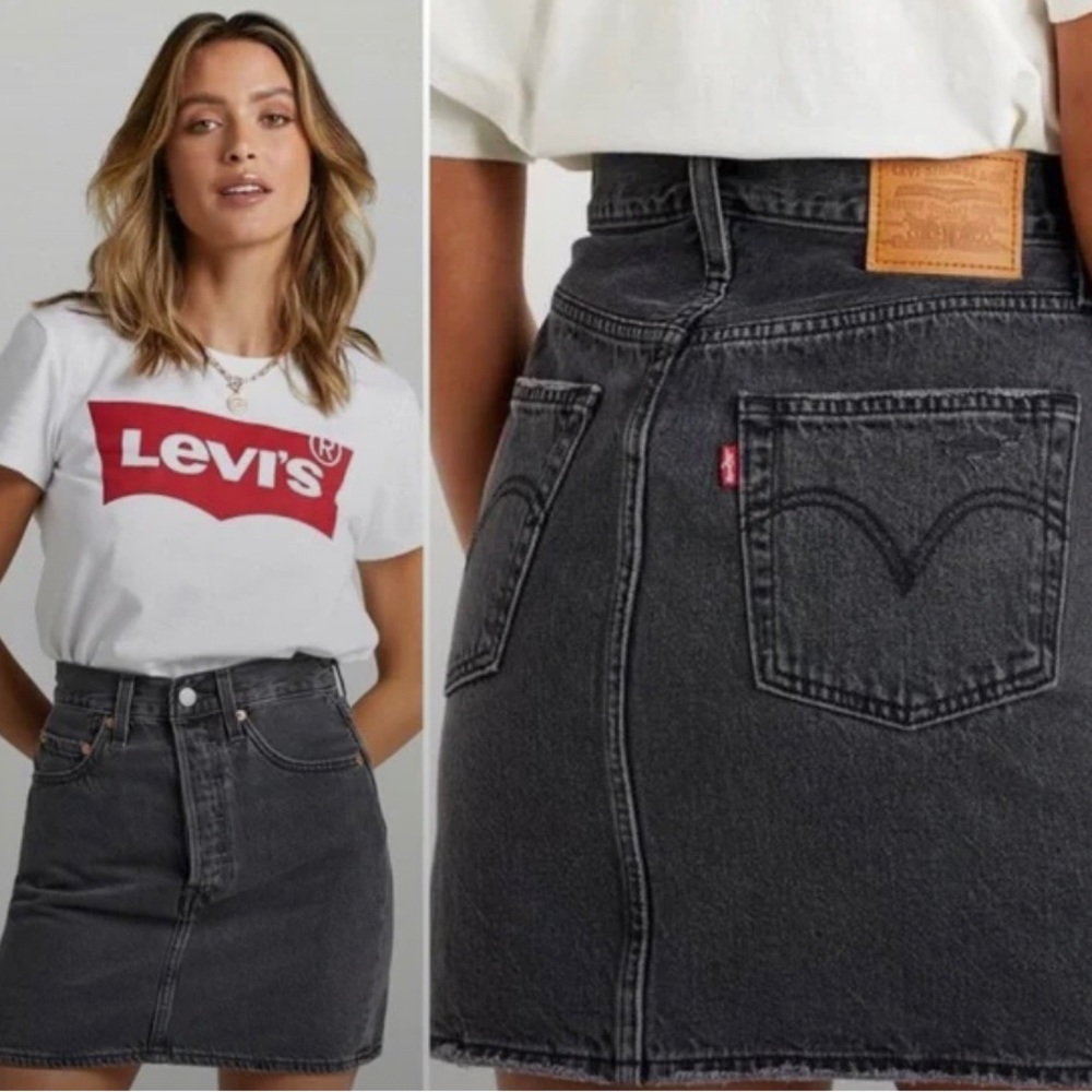 Levi’s rib cage skirt